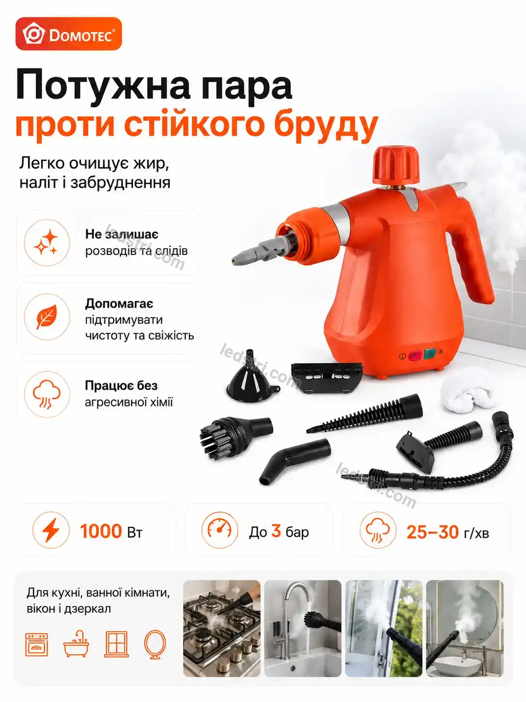 ✨ Пароочисник Spark Lite Urban
