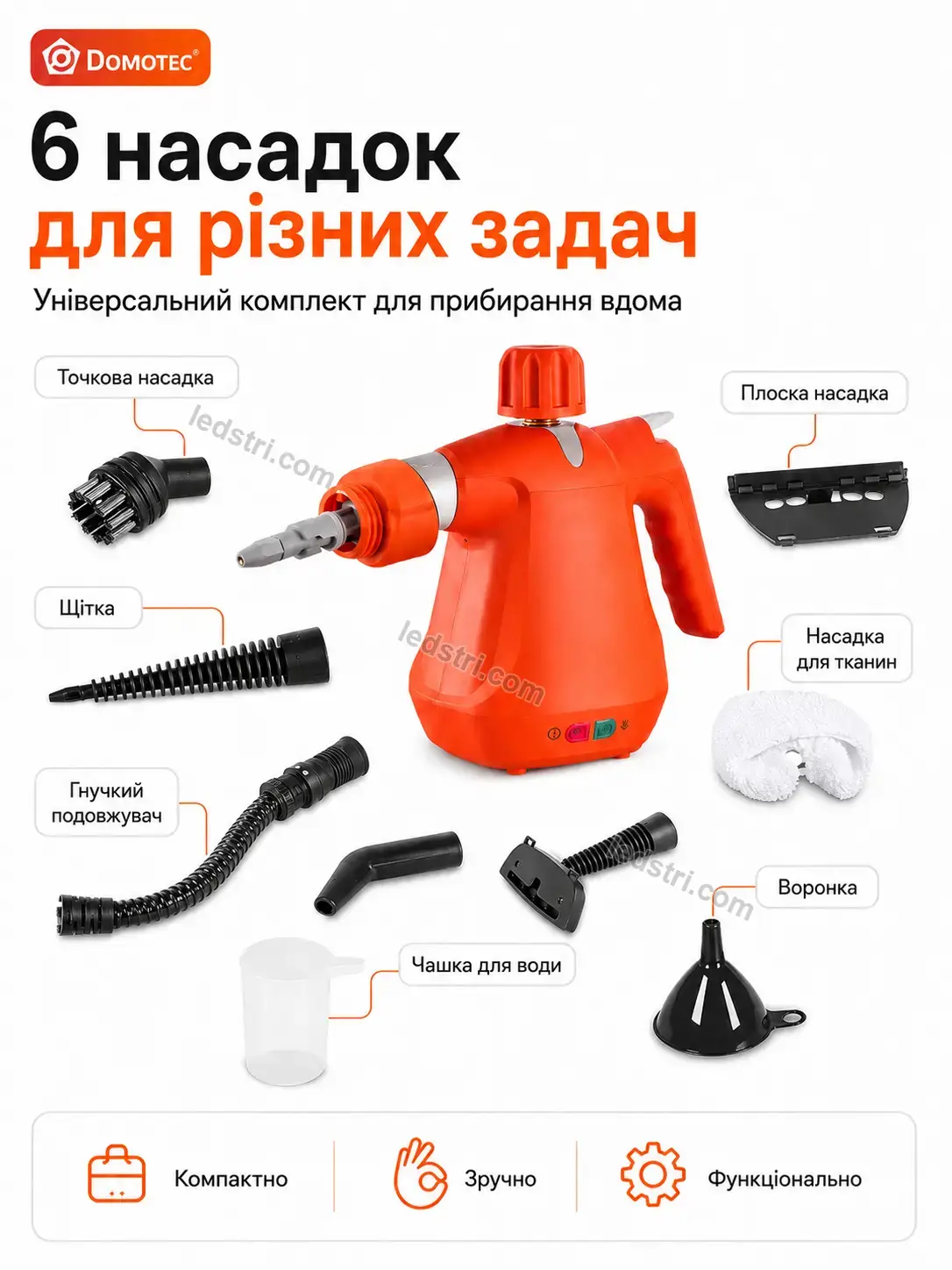 ✨ Пароочисник Spark Lite Urban - деталі