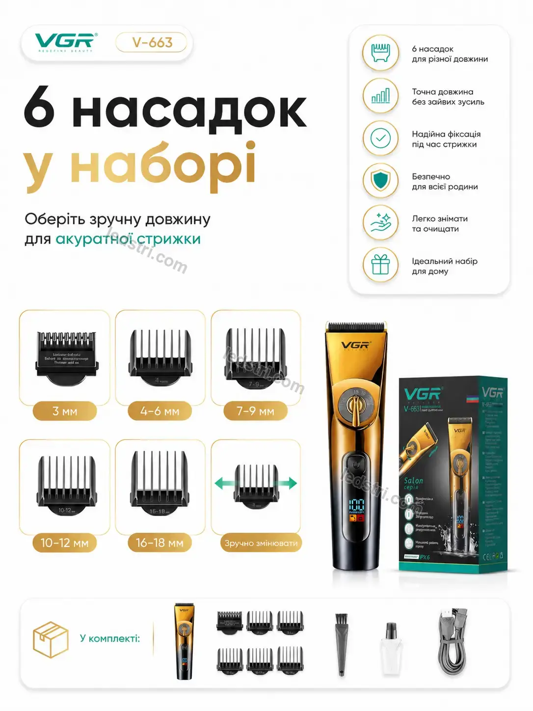 ✨ Набір для стрижки Spark Plus Kind