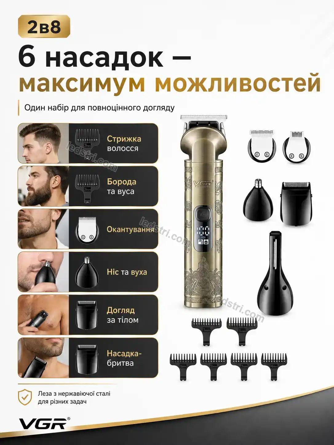 ✨ Набір для стрижки Spark Glow Urban