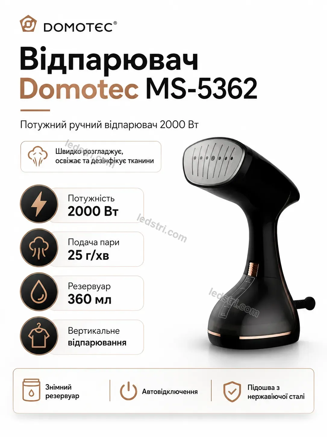 ✨ Відпарювач Terra Mini Urban