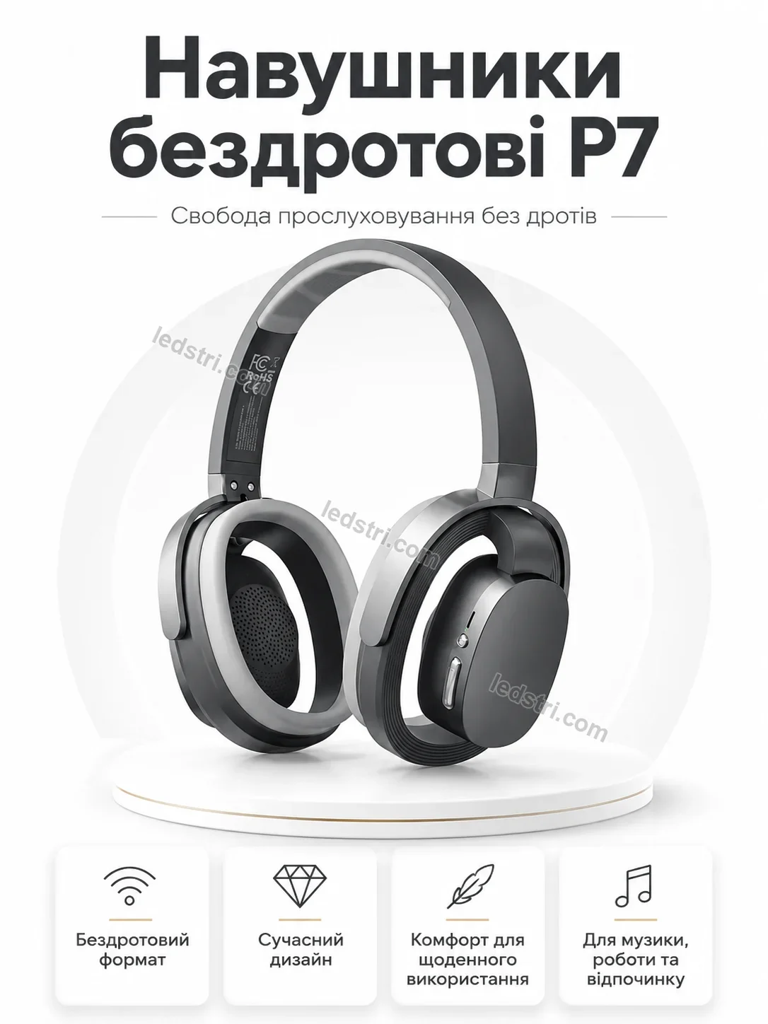 ✨ Навушники Milo Glow Urban