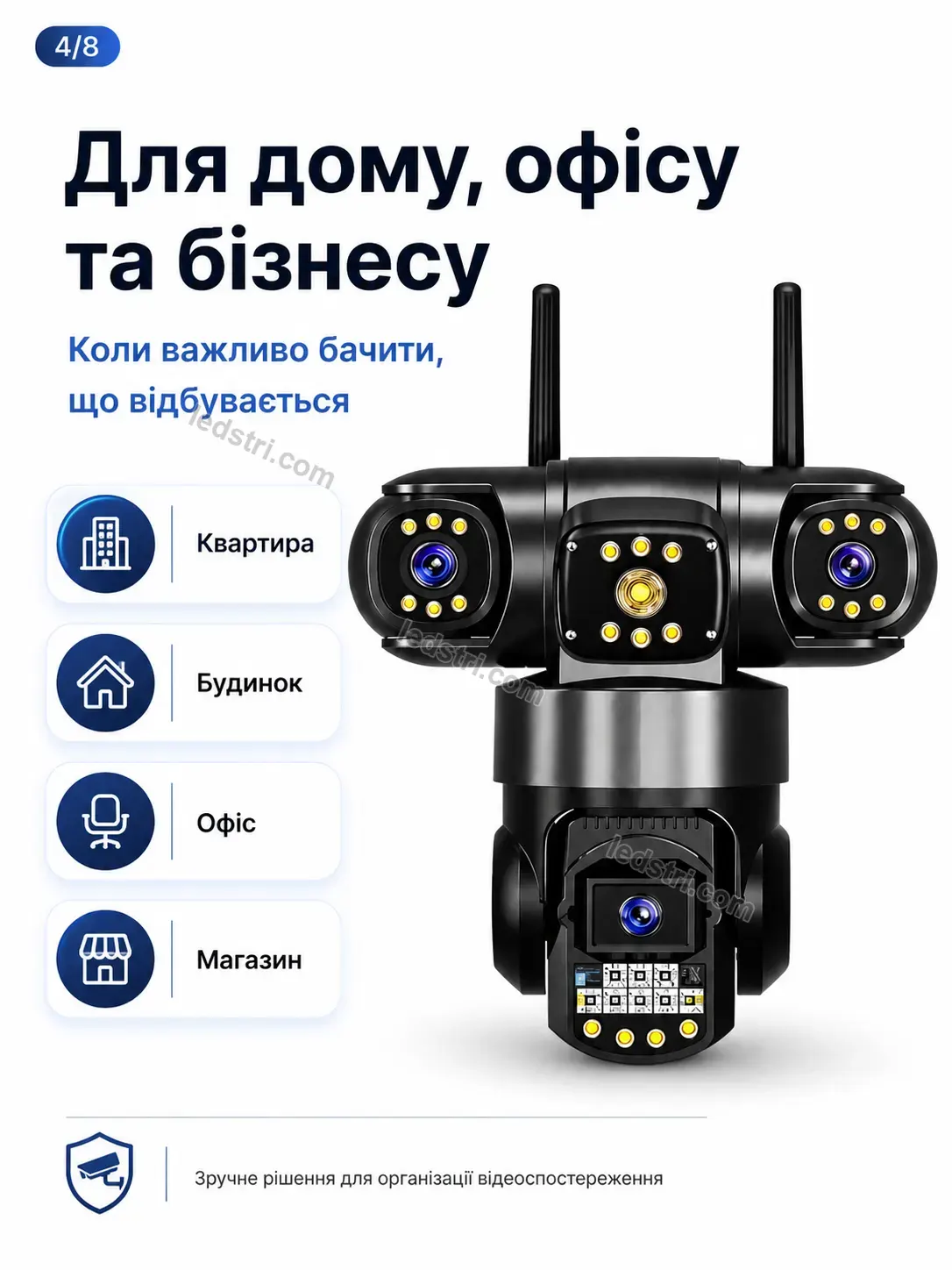 📷 Камера відеоспостереження Vento Glow Bright - використання