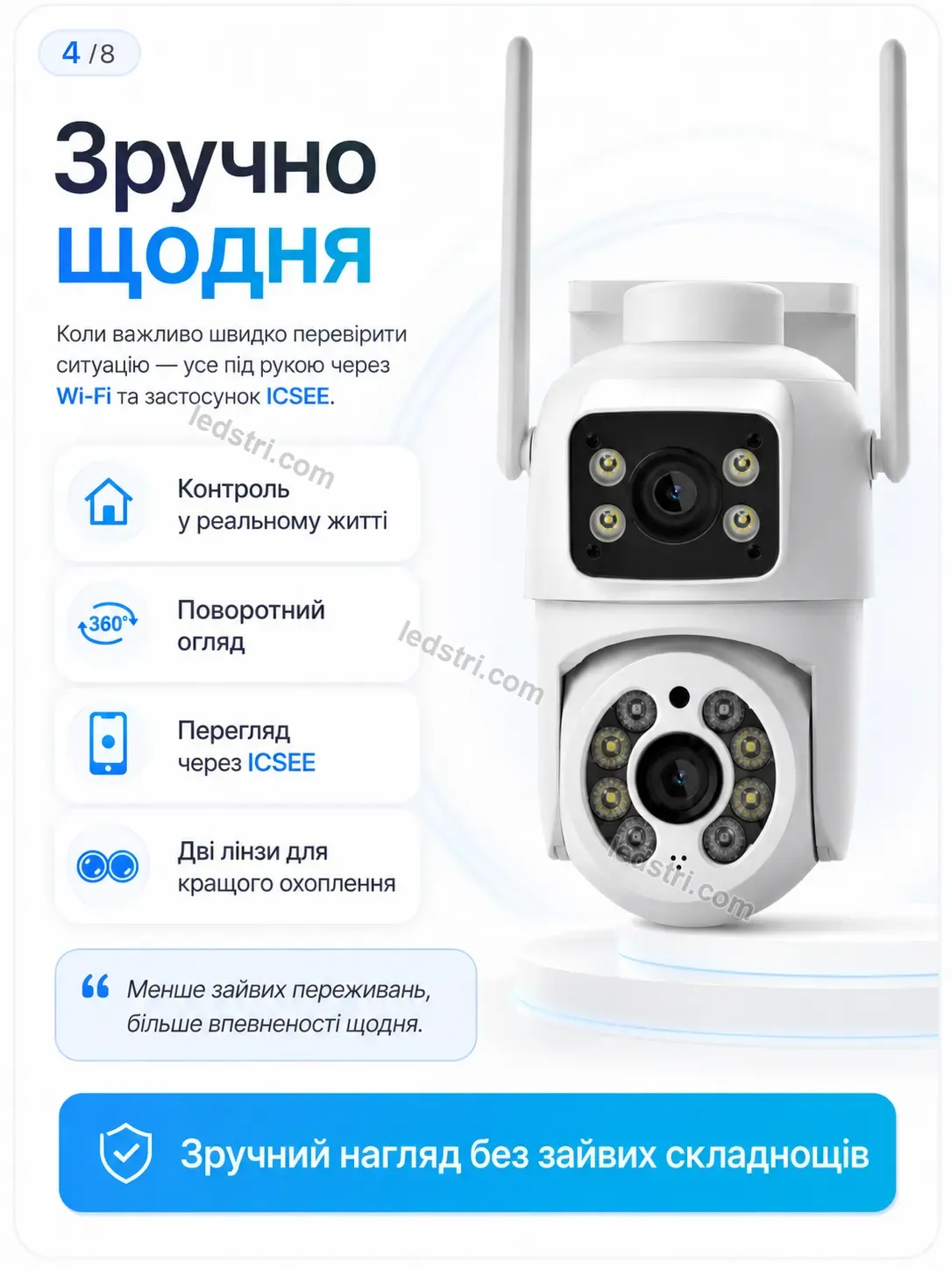 📷 Камера відеоспостереження Lumo Plus Urban - використання