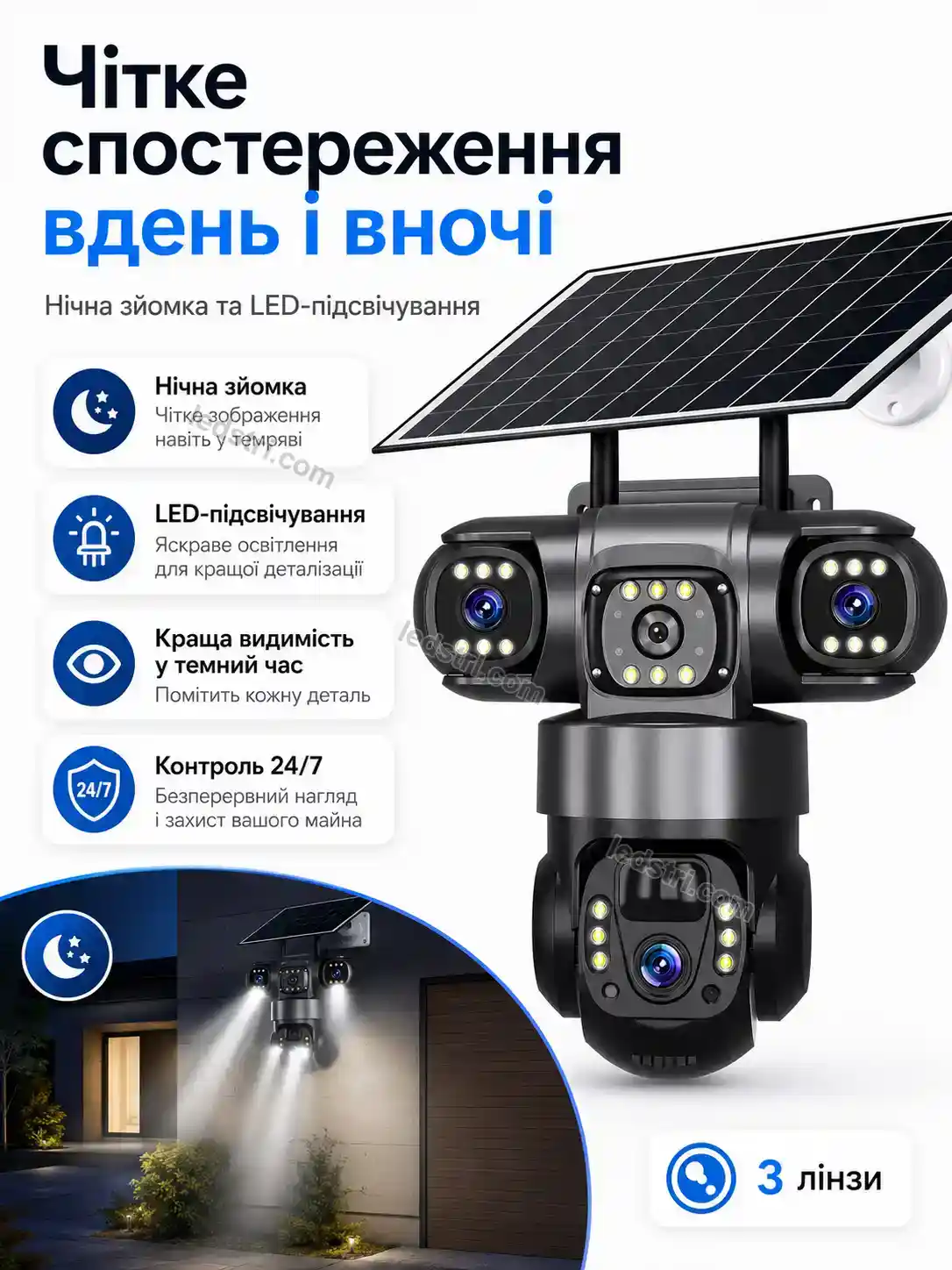 📷 Камера відеоспостереження Spark Lite Bright - використання