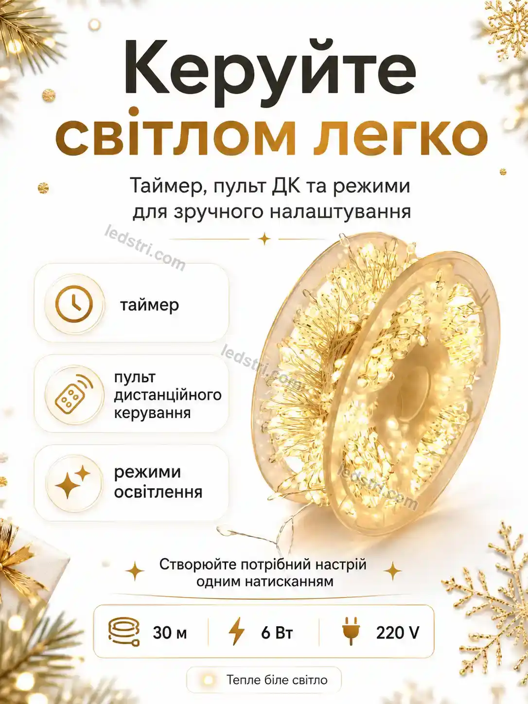 ✨ Гірлянда Faino Mini Kind - деталі