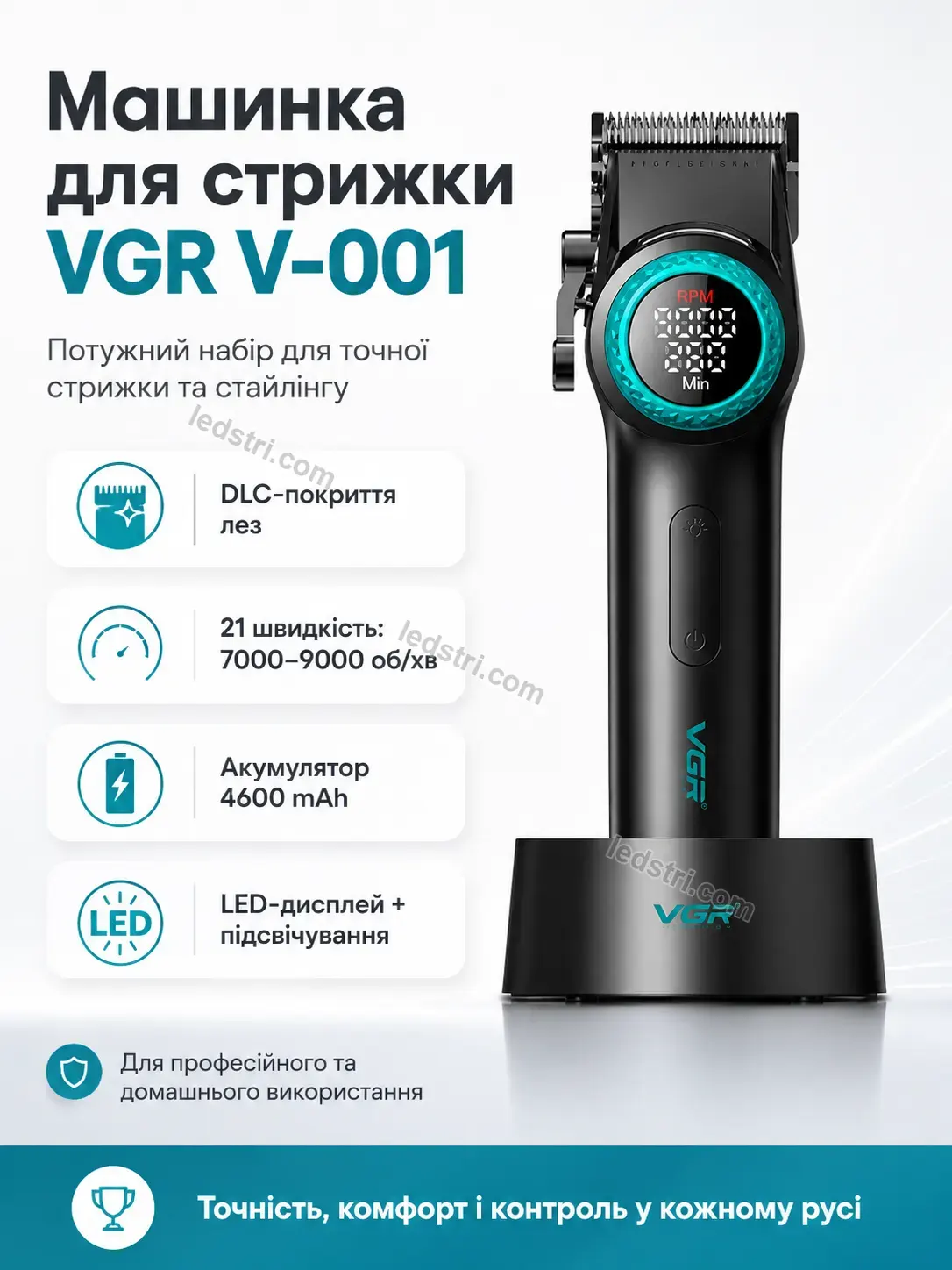 ✨ Набір для стрижки Faino Go Bright