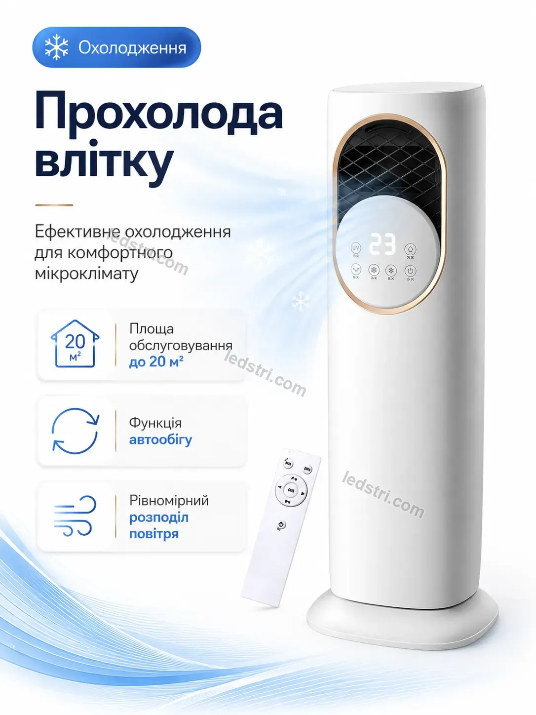 ❄️ Підлоговий кондиціонер обігрівач зволожувач Milo Mini Calm