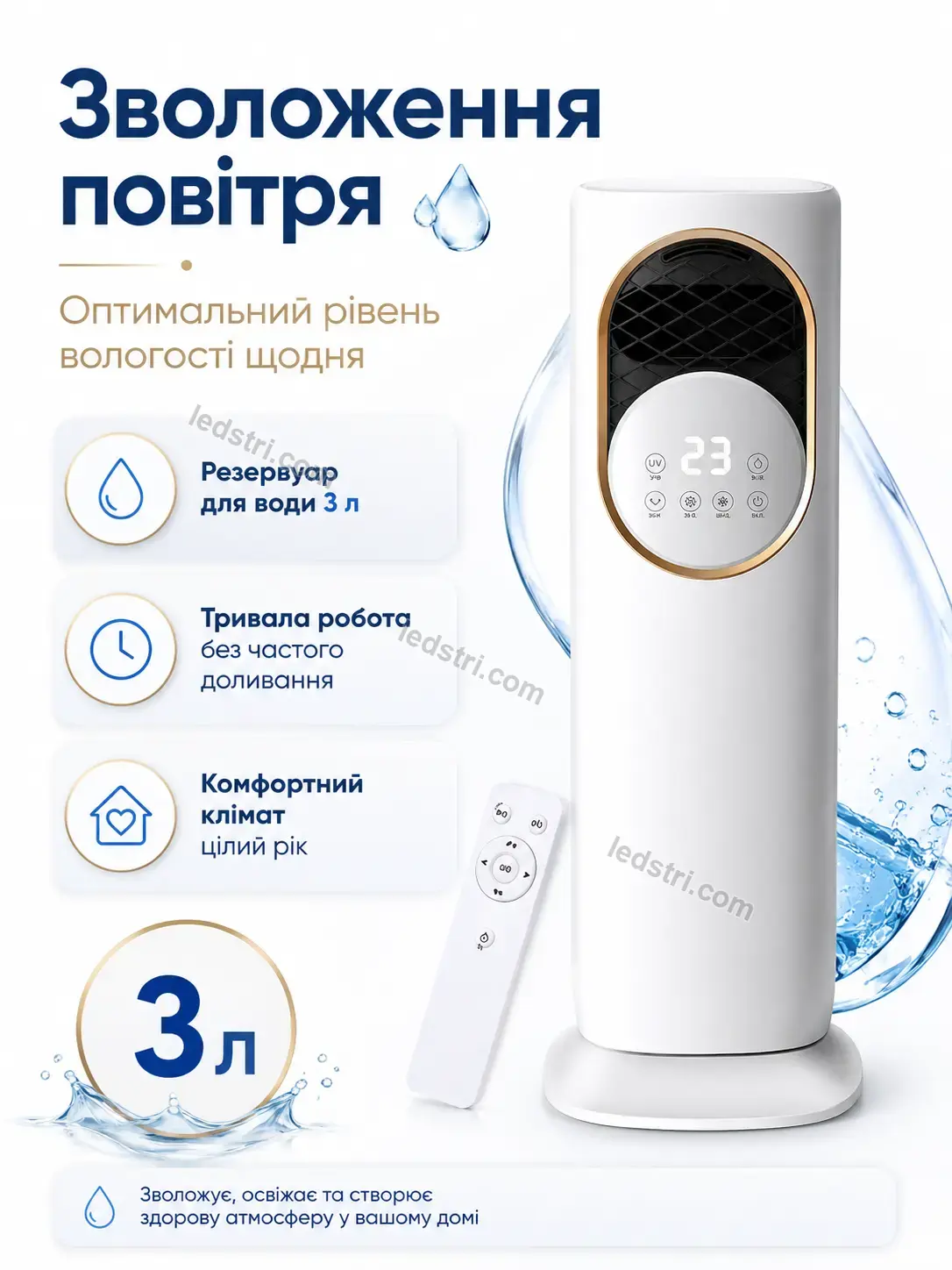 ❄️ Підлоговий кондиціонер обігрівач зволожувач Milo Mini Calm - використання