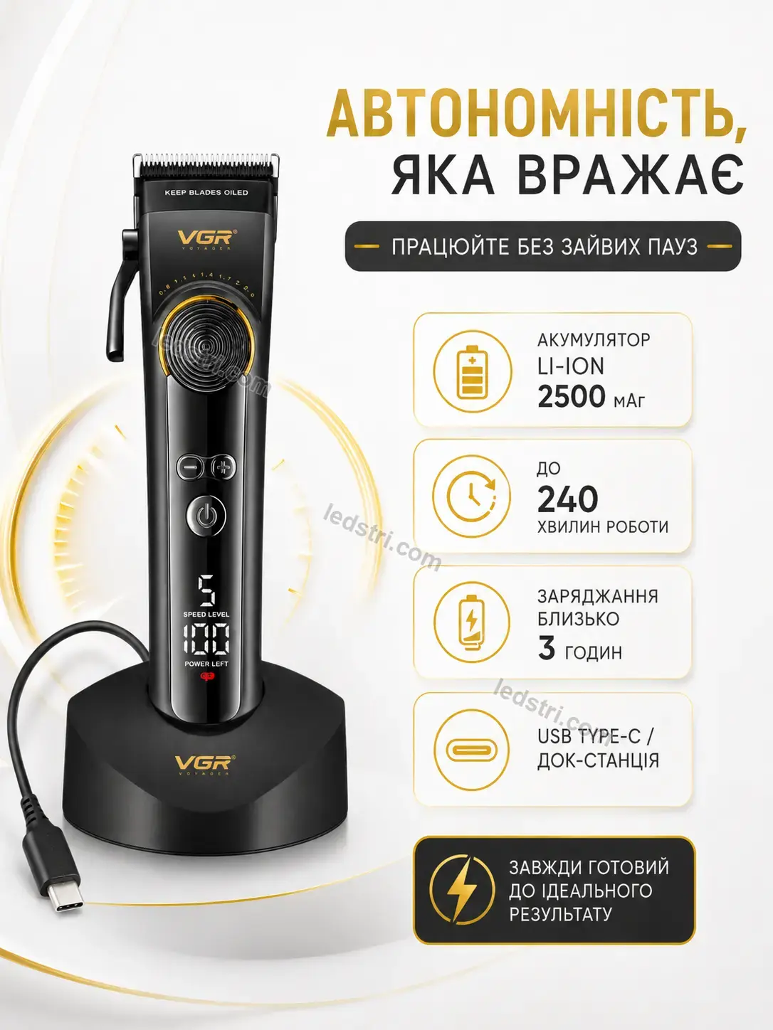 ✨ Набір для стрижки Milo Plus Bright