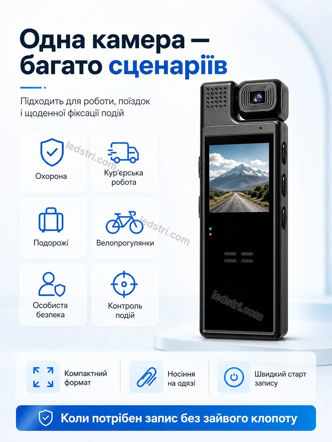 📷 Камера відеоспостереження Brisk Plus Urban - деталі
